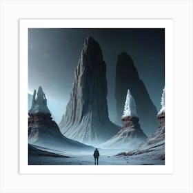 Rocky Landscape Art Print