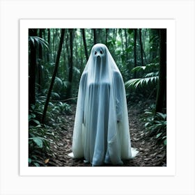 Fantasna En El Bosque Art Print