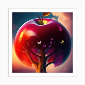 Apple Tree Art Print