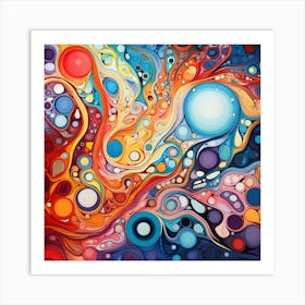 Abstract Painting 227 Art Print