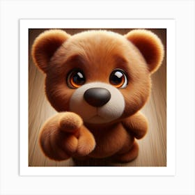 Teddy Bear 39 Art Print