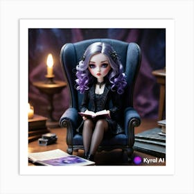 Gothic Doll Art Print