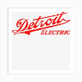 Detroit Electric Art Print