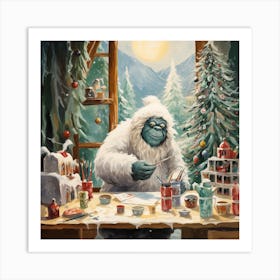 Sasquatch 2 Art Print