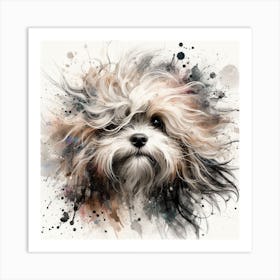 Shih Tzu Art Print