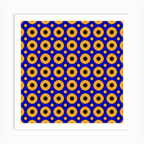 Pattern Circle Seamless Texture 1 Art Print