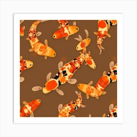 Koi Fish 114 Art Print