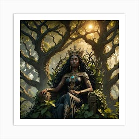 Queen Of The Forest 9 Art Print