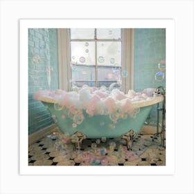 Bubble Bath 1 Art Print