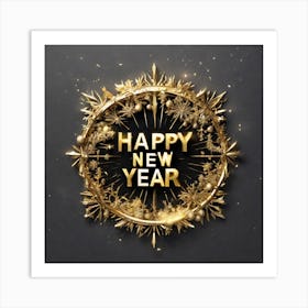 Happy New Year 33 Art Print