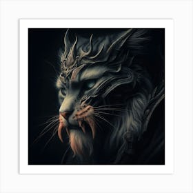 Kitty Art Print