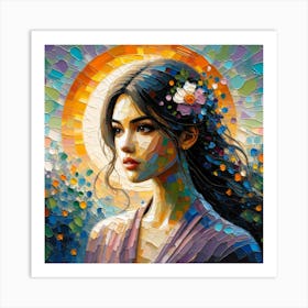 Exotic Beauty Artwork 209 Art Print