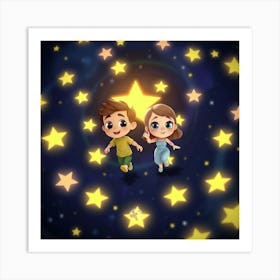 Starry Night 13 Art Print