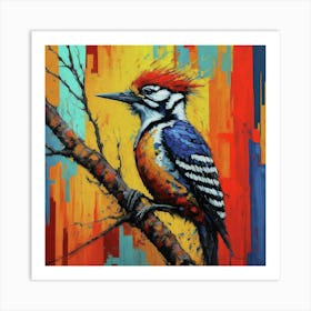 Woodpecker II Art Print