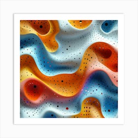 Abstract Background 374 Art Print