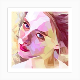 Portrait Of A Woman 1 Art Print