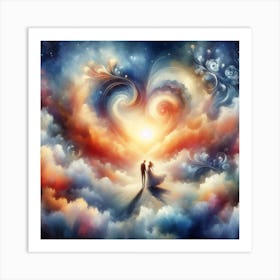 Heart Of Love Art Print