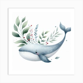 Whale 3 Art Print