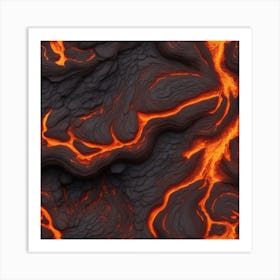 Lava Flow 57 Art Print