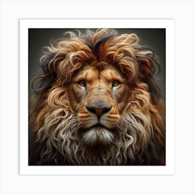 Lion Portrait 1 Art Print