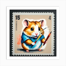 Hamster 24 Art Print