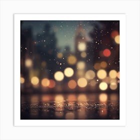 Create A Beautiful Cinematic Bokeh Background 3131800415 Art Print