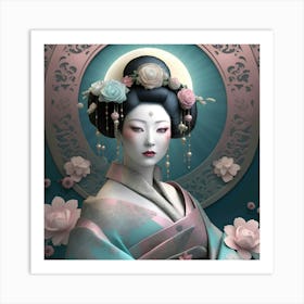 Geisha 16 Art Print