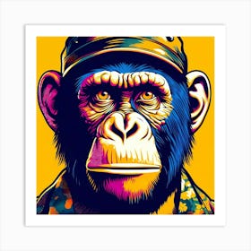 Chimpanzee 2 Art Print