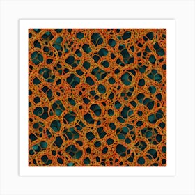 Crocheted Pattern Art Print