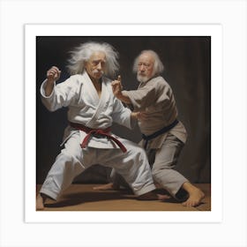 Albert Jitsu Art Print