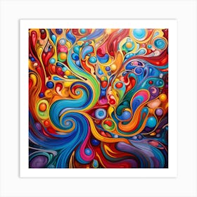 Abstract Painting 60 Art Print