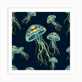 Jellyfish 12 Art Print