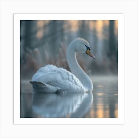 Swan Beak 4 Art Print