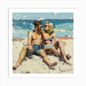 Summer Beach Series 6 Art Print