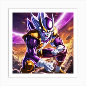 Dragon Ball Z Wallpaper 15 Art Print