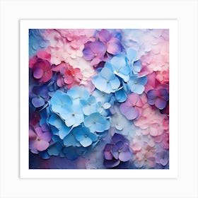 Hydrangeas 10 Art Print