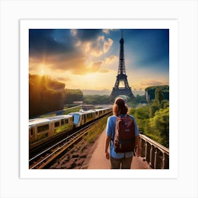 Eiffel Tower Art Print