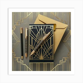 Deco 3 Art Print