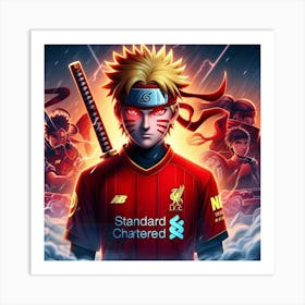 Naruto United canvas ❤️🖼️ Art Print