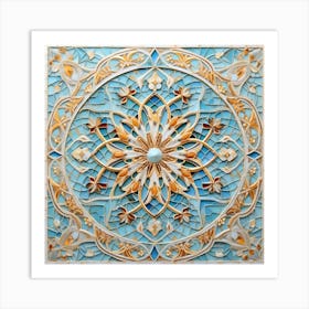 Mosaic Tile Art Print