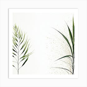 plant minimalist 3 Art Print