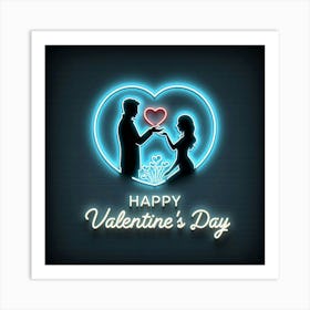 Happy Valentine'S Day 3 Art Print