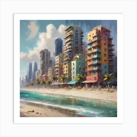 Cityscape Art Print