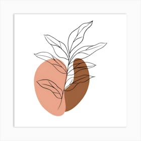 Illustration Of A Plant 1 Art Print