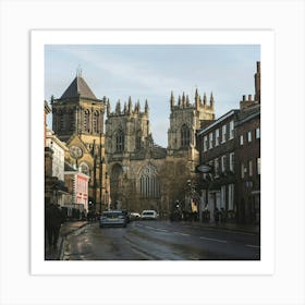 York Cathedral 1 Art Print