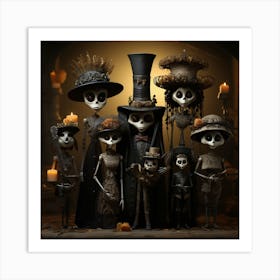 Nightmare Before Christmas Art Print