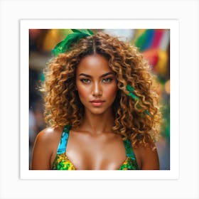 Brazilian beauty Art Print