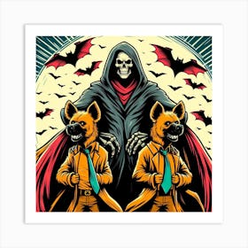 The Grim Reaper (Variant 1) Art Print