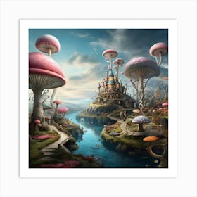 Alice'S Castle Art Print