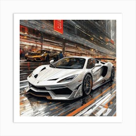 Lamborghini 184 Art Print